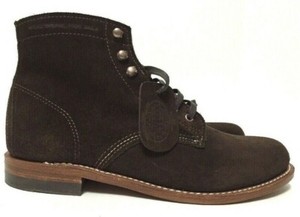 wolverine suede boots