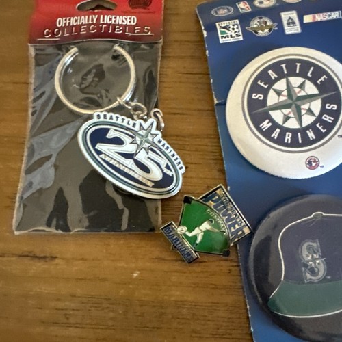 Seattle Mariners Fan Pack Lot Watch Pins Jay Burner Lou Piniella Champions - Picture 4 of 10