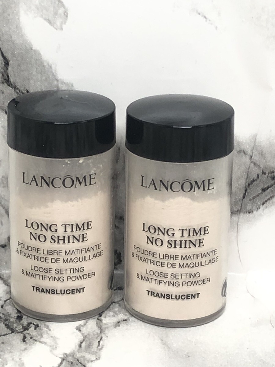 Lancome Long Time No Shine Loose Setting Powder {Translucent} 2 x