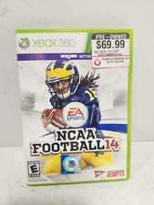 NCAA Football 14 Microsoft Xbox 360 Case  Inserts Only NO DISC or Manual