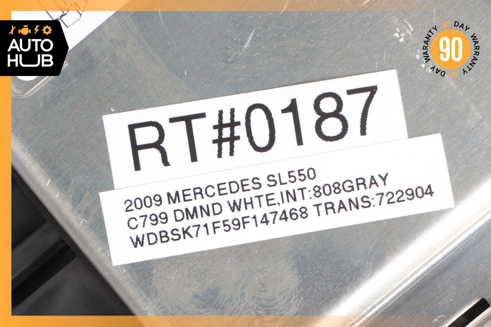 03-12 Mercedes R230 SL550 SL500 SL55 AMG Rear SAM Fuse Box Relay Module OEM