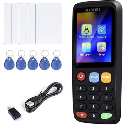 Handheld RFID ID Card Kopierer Key Reader Writer Duplicator 13.56MHz 10PCS UID