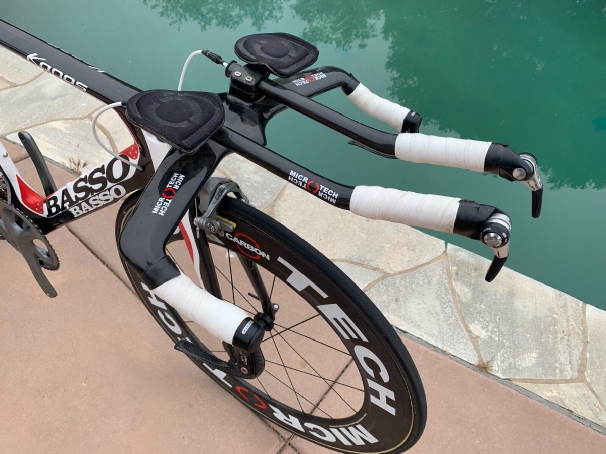 BASSO KONOS 53cm TT Bike NEW - Ultegra, Microtech 85mm Carbon 