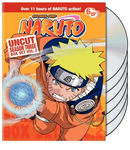 Naruto Uncut Season 3 Volume 2 Box Set Dvd For Sale Online Ebay
