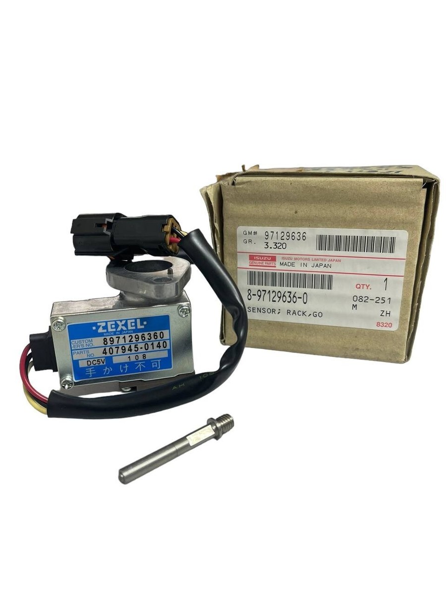 ISUZU Genuine Sensor Fuel Reck Governor for 4HG1-T 8971296360 | eBay
