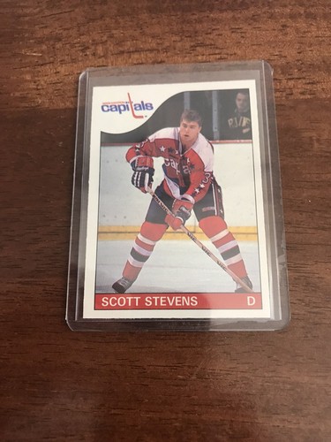 1985-86 OPC O-Pee-Chee SCOTT STEVENS 