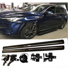 Scheda da corsa elettrica nera Power Deployable adatta per Infiniti QX50 2019-2024