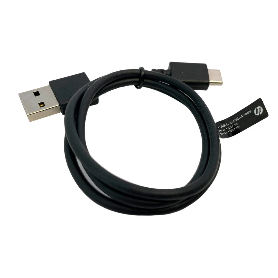 NEW Genuine HP USB-A Male to USB-C Male Cable L12231-001 L12232-001 - Image 2 of 4