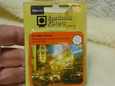quality star 49mm Fit, Starburst Filter & Keeper - Image 1 of 2