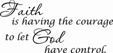 ST1004 Faith Is Having 11x22 Vinyl Wall Decal Wall Decal by Scripture Wall Art