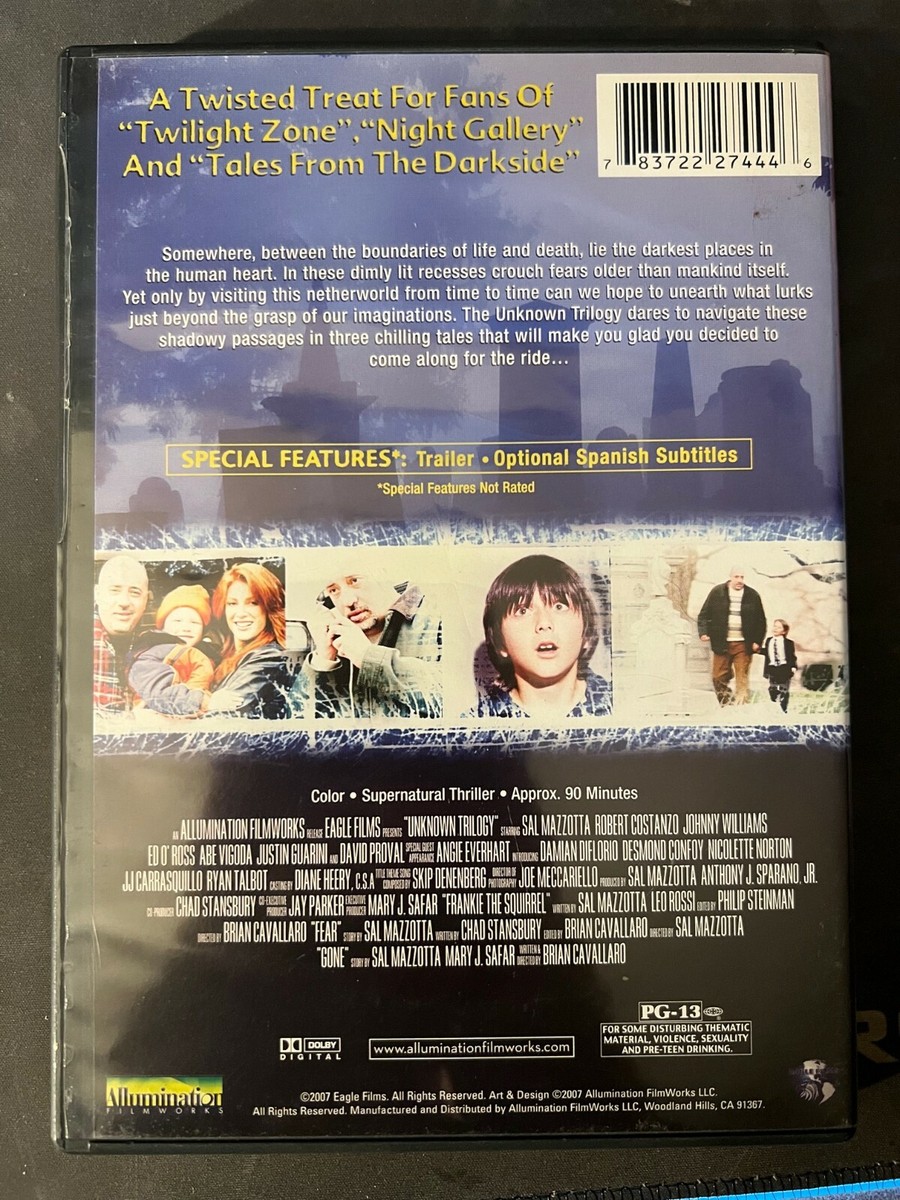 The Unknown Trilogy DVD Used 783722274446| eBay