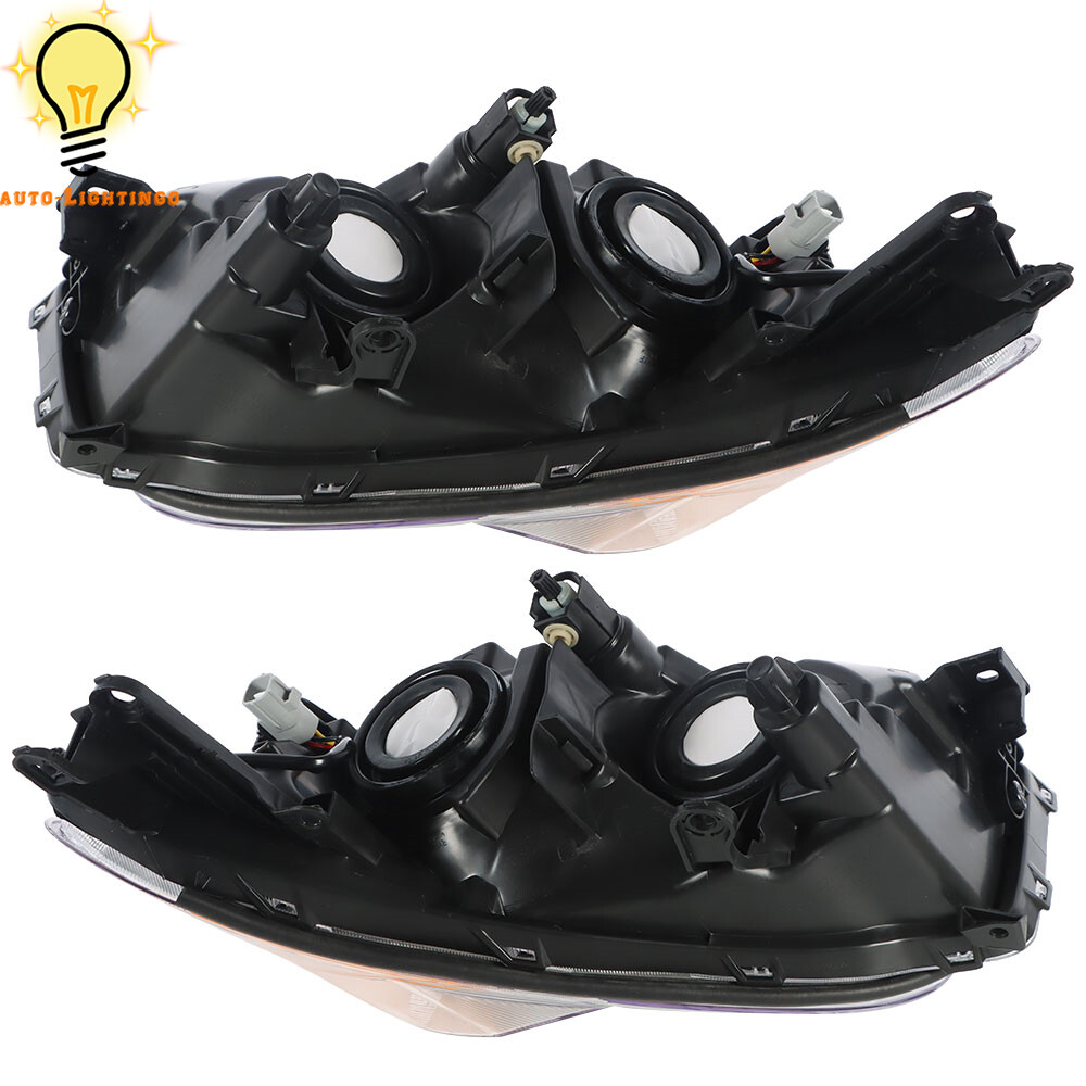Pair Of Halogen Headlight Assemblies For 2009-2012 Toyota RAV4 Base & Limited Models