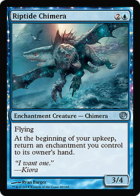 Riptide Chimera Light Play, English Magic the Gathering MTG Journey into Nyx