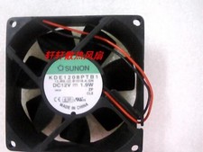 SUNON KDE1208PTB1 12V 1.9W 8CM 8025 2-wire cooling fan