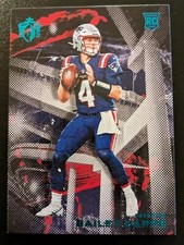 2022 Chronicles Football Bailey Zappe Gridiron Kings Teal Rookie #GK-22 Patriots