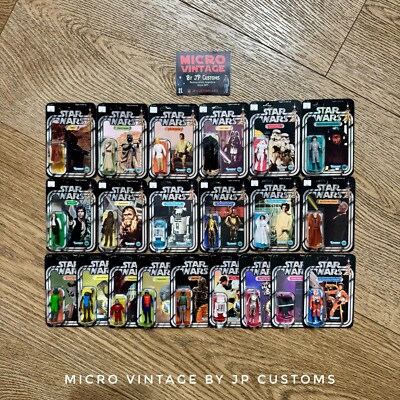 Star Wars Micro Vintage by JP CUSTOMS - A New Hope Set (21 figures