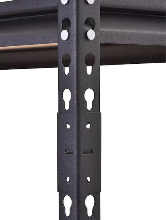 4 Steel Post Coupling Outer BLACK Muscle Rack Husky Shelving Couplers