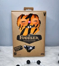 Fuggler Plush #40 Tiger Striped Bunny Budgie Edition Ugly Doll With Teeth