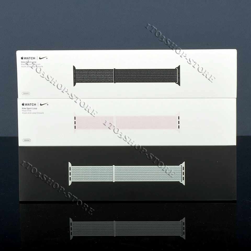 Apple iWatch Nike x Sport Loop Band 38 mm 40 mm 41 mm 4 5 6 7 8 9 SE 42 mm 44 mm 45 mm Foto 2 de 2