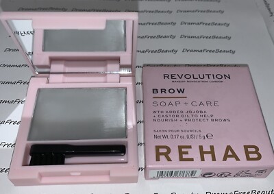 Makeup Revolution Rehab *BROW SOAP + CARE* Fluffy Laminated Nourished Brows BNIB