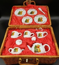 Barnes  Noble Booksellers Tea Time Set Children Carrying Case Christmas j