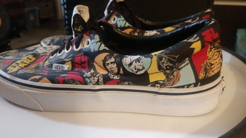 Men's size 9 (10½W) Rare Star Wars - Van's OTW Canvas Sneakers (TB4R) Used/VGood - Picture 3 of 14