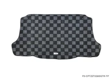 P2M Checkered Flag Race Rear Carpet Trunk Mat for Toyota Celica ZZT230 99-06 New