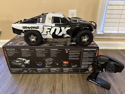 Traxxas Fox 2WDホビーラジコンカー Traxxas Slash VXL 1/10 RTR 2WD Short Course Truck Fox Racing