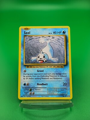 Seel 28/108 (NM, Pokemon Card, Evolutions, 2016, Water, Common)