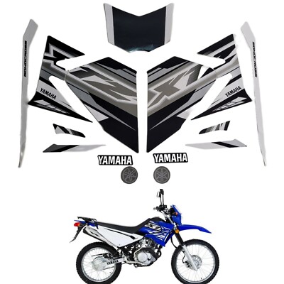Yamaha XTZ 125 Decal Kit Set Side Graphic Vinyl Glossy Colombia