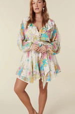 Spell And The Gypsy, Lei Lei Frill, Playdress, Size Small, Floral, 8 - 10, Tie