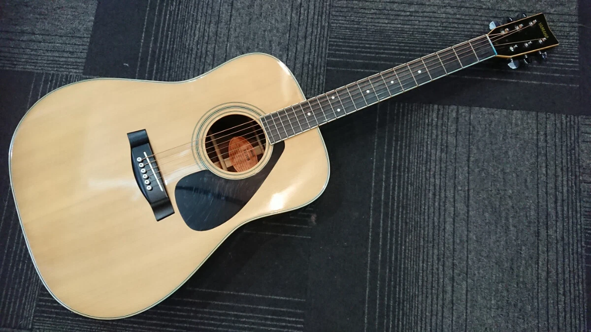 Orange Label Yamaha Fg-251B Vintage Acoustic Guitar 1970