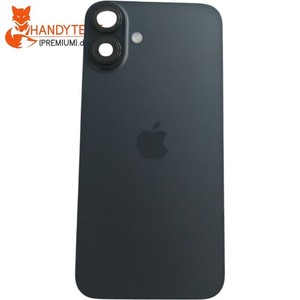 100% Original IPHONE  16 Plus Akkudeckel Schwarz Backcover Nfc Blitz   Grad A