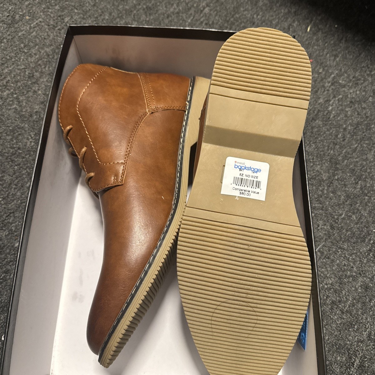 Nine West Men\'s Neilton Chukka Boots Brown Size 8.5 Lace Up Men main image 3