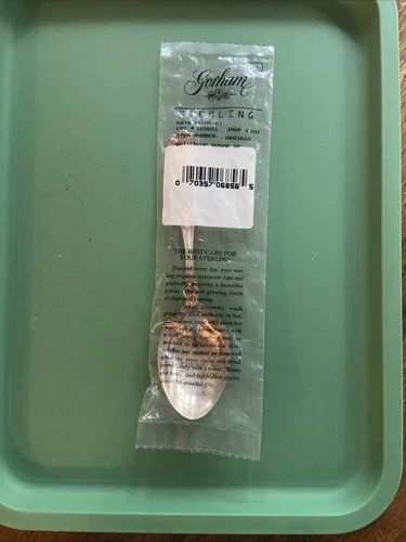 BUTTERCUP GORHAM SILVER *NEW* Sugar Spoon Sterling Silver 6"-1.34oz