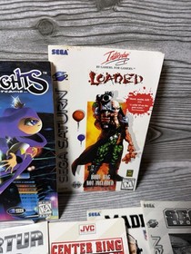 Lot of Sega Saturn Instruction Manuals Only - Nights Into Dreams, Loaded,
