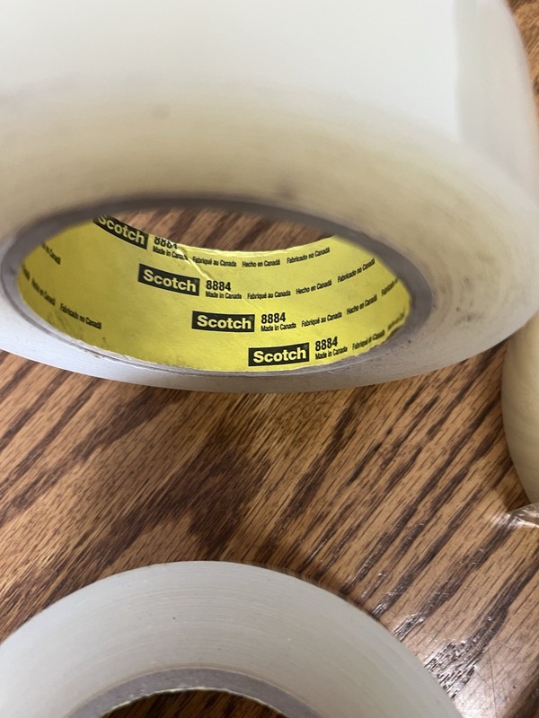 3M Scotch 8884 Clear Tape. Lot Of 4
