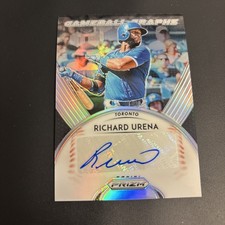 2019 Panini Prizm - Game Ball Graphs Richard Urena #GB-RU (AU)