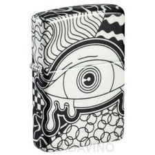 ZIPPO ACCENDINO PSYCHEDIL EYE DESIGN 46428 ZIPPO ORIGINAL USA