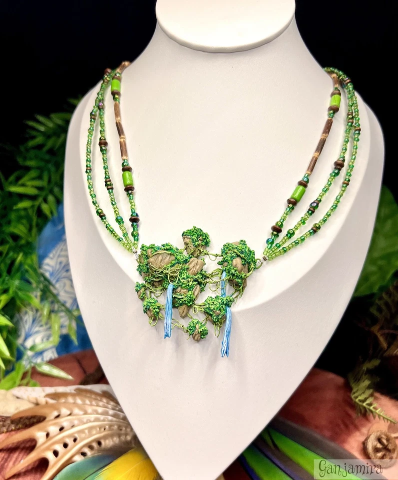 Halleluja Mountains - Avatar inspirierte Miniatur Kette - handgefertigtes Unikat - Bild 3 von 4