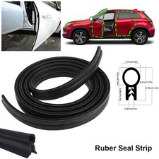 3M Rubber U Protector Shape Seal Bulb Weather Stripping Edge EPDM Waterproof