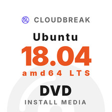 Ubuntu 18.04 amd64 LTS Bootable/Live Install DVD NEW