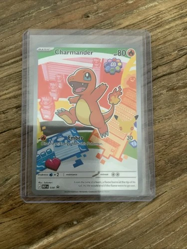 Pokémon Series 1 Charmander Full Art 30th Anniversary Promo Card