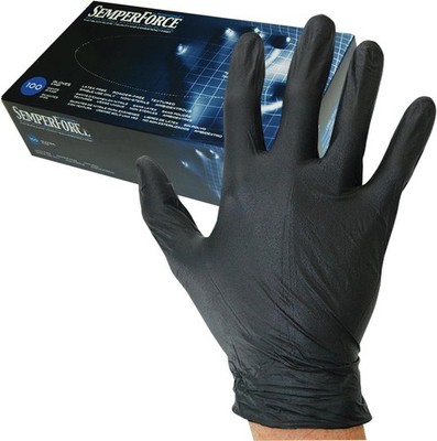 Sempermed Semperforce Bla Nitrile Glove-Medium-Box/100, Medium