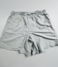 Columbia Cargo Shorts Mens 2XL Gray Elastic Waist PFG Omni-Shade