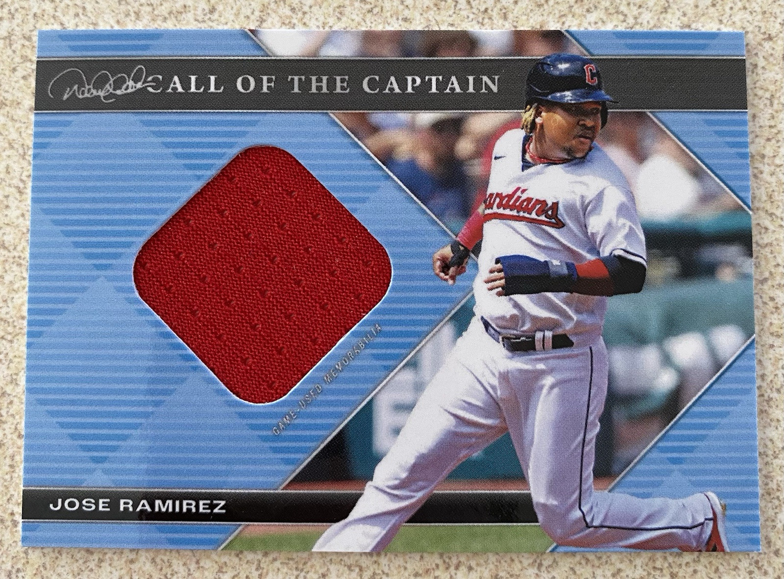 2022 Call Of The Captain Derek Jeter- Jose Ramirez 97/150 Jersey Relic.