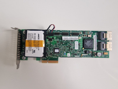 AMCC 3Ware 9650SE-4/8LPML PCI-E SAS RAID Controller Card & BBU-Module-03/04