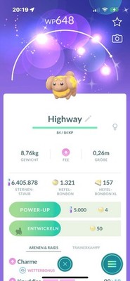  Pokemon Go ShinyHefel , Shiny Fidough  See Description