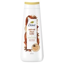 Dove Spiced Chai Latte Liquid Body Wash for Deep 20 Fl Oz Pack of 1 , White