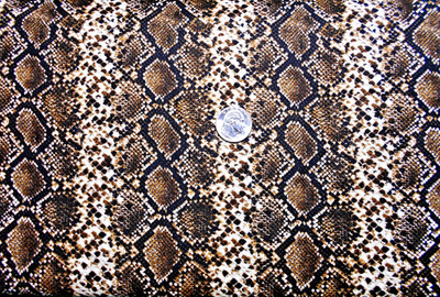 QUILTING TREASURES ''SNAKE SKIN PRINT'' SOLD BY THE YARD